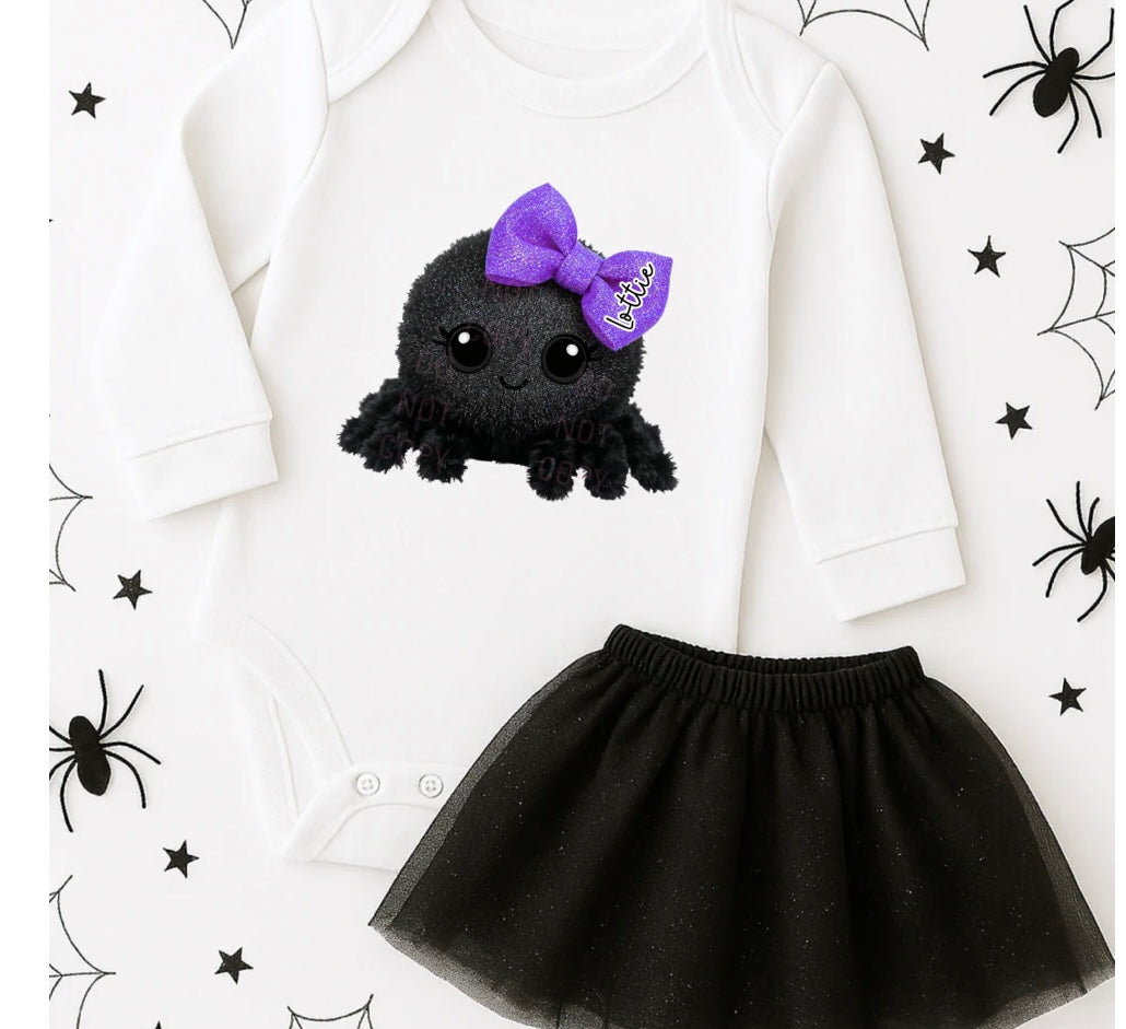 Spider - Vest - White T/Shirt - Long Sleeve Top - Jumper - Hoody- Tutu