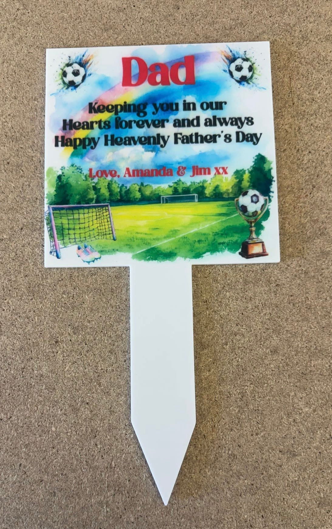 Father's Day - Memorial Grave Spike