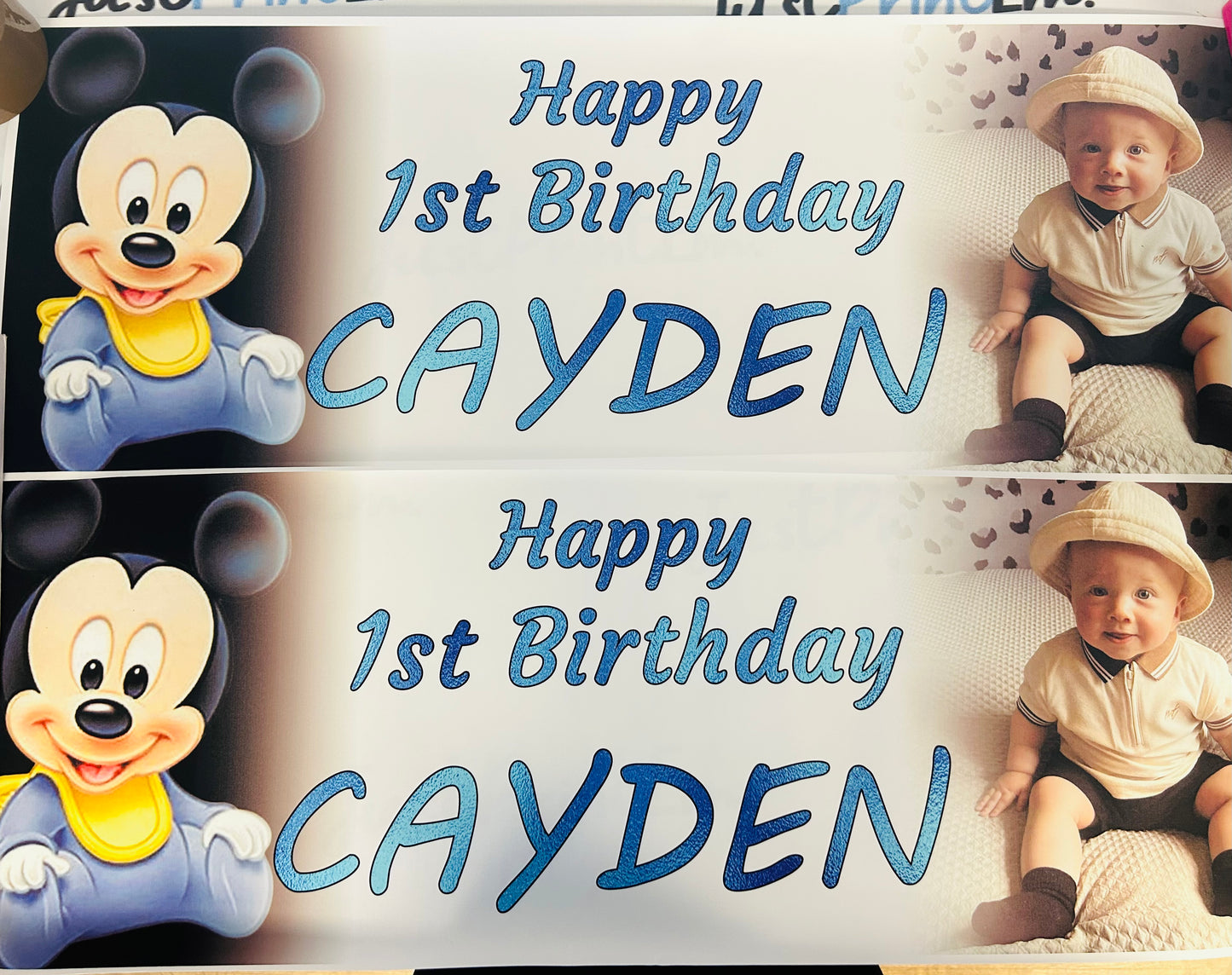 Personalised Birthday Banners