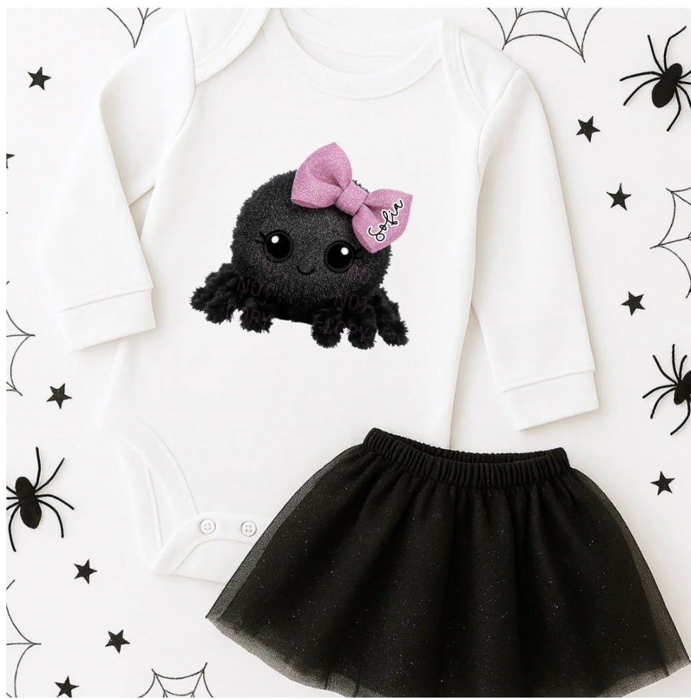 Spider - Vest - White T/Shirt - Long Sleeve Top - Jumper - Hoody- Tutu