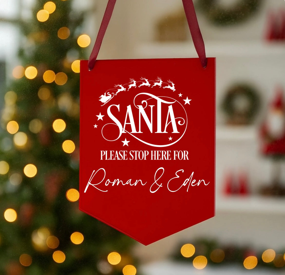 Christmas Hanging Plaque