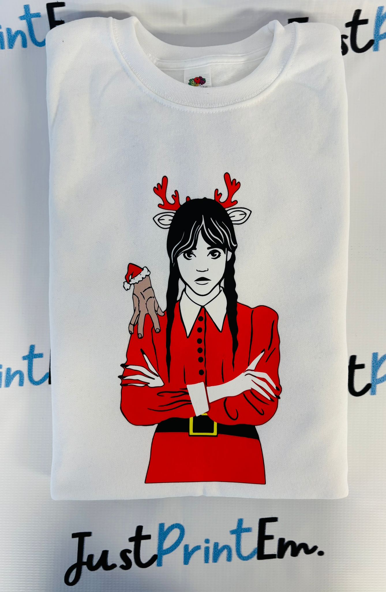 Christmas Wednesday Adams Jumper