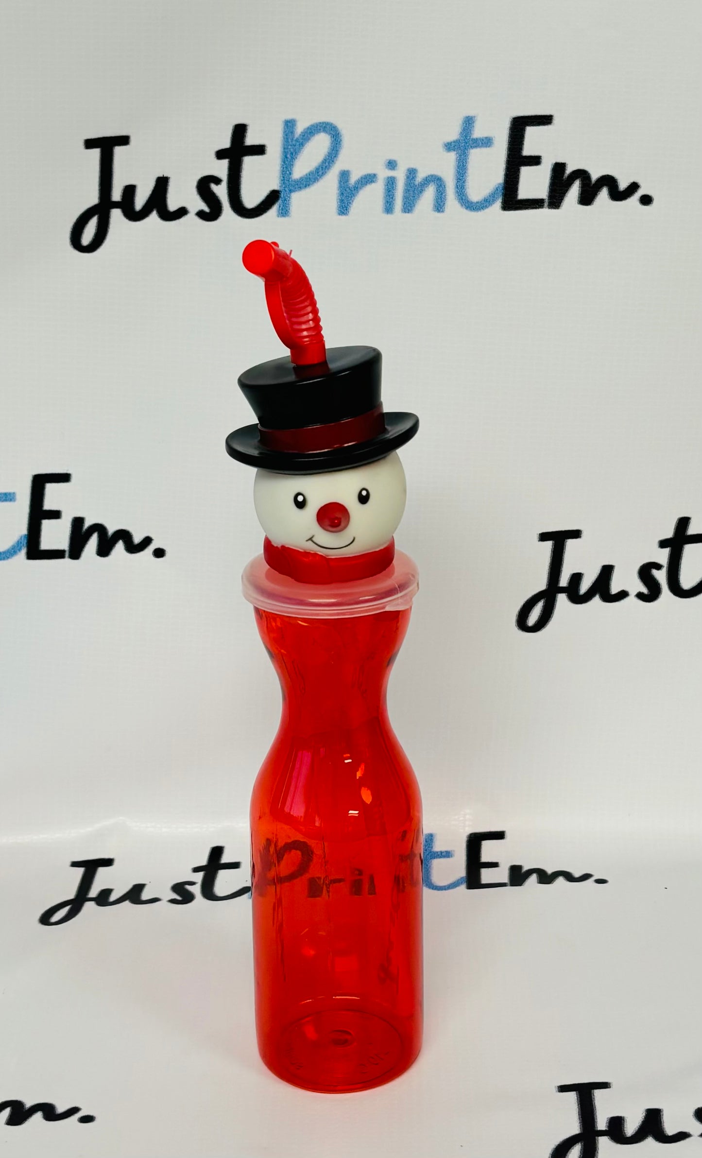 Christmas - Snowman Bottle