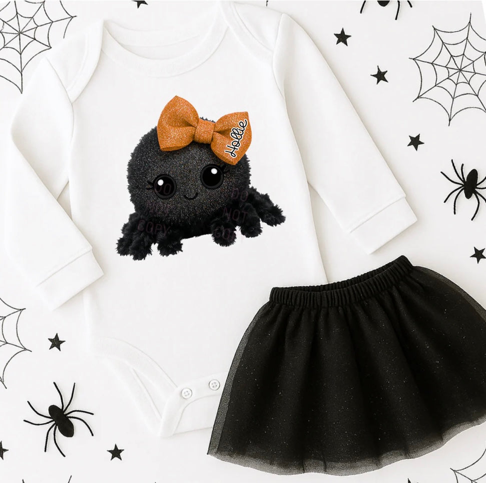 Spider - Vest - White T/Shirt - Long Sleeve Top - Jumper - Hoody- Tutu