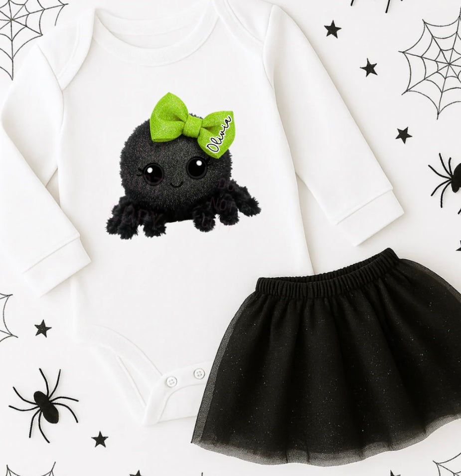 Spider - Vest - White T/Shirt - Long Sleeve Top - Jumper - Hoody- Tutu