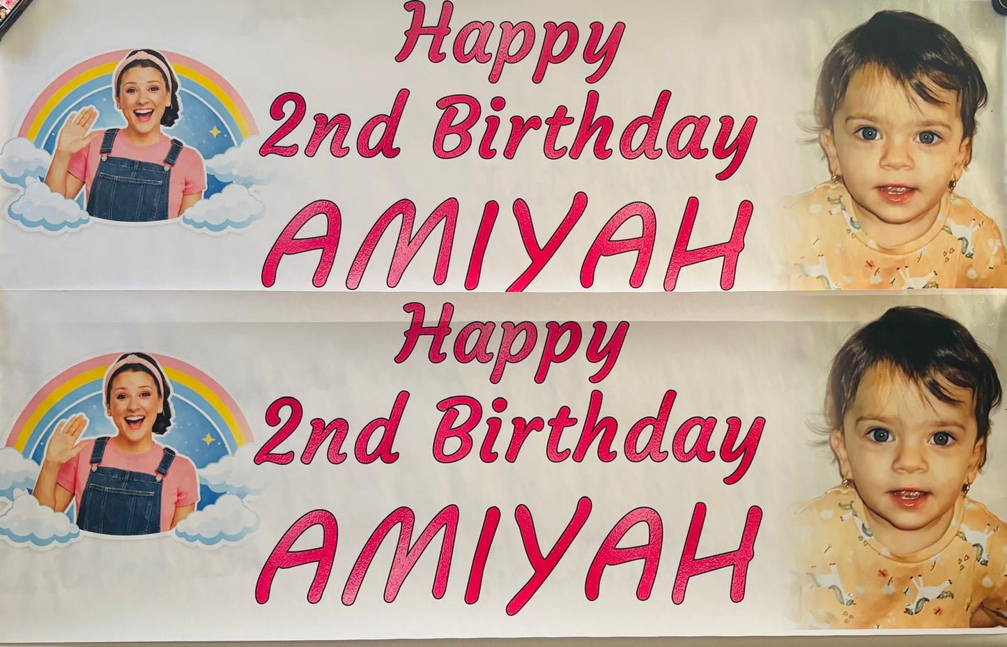 Personalised Birthday Banners