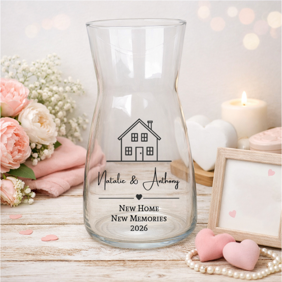 New Home Vase