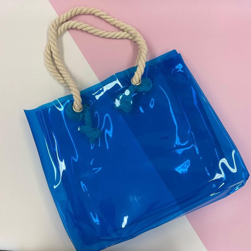 Rope Handle PVC Bag