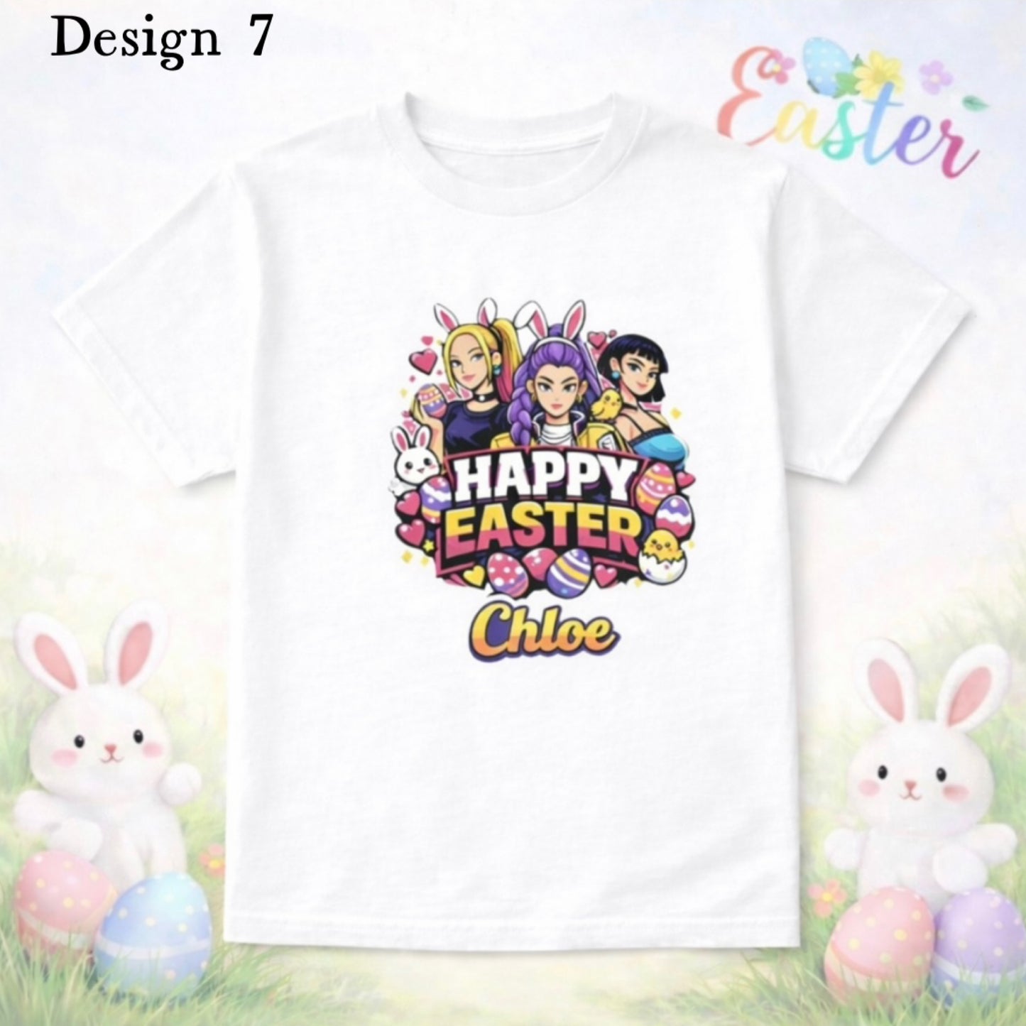 Kpop Demon Hunters (x7 Mixed Designs) Easter Tops