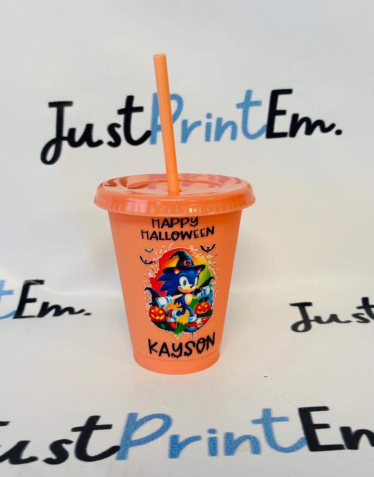 Mixed Design Halloween Cold Cup