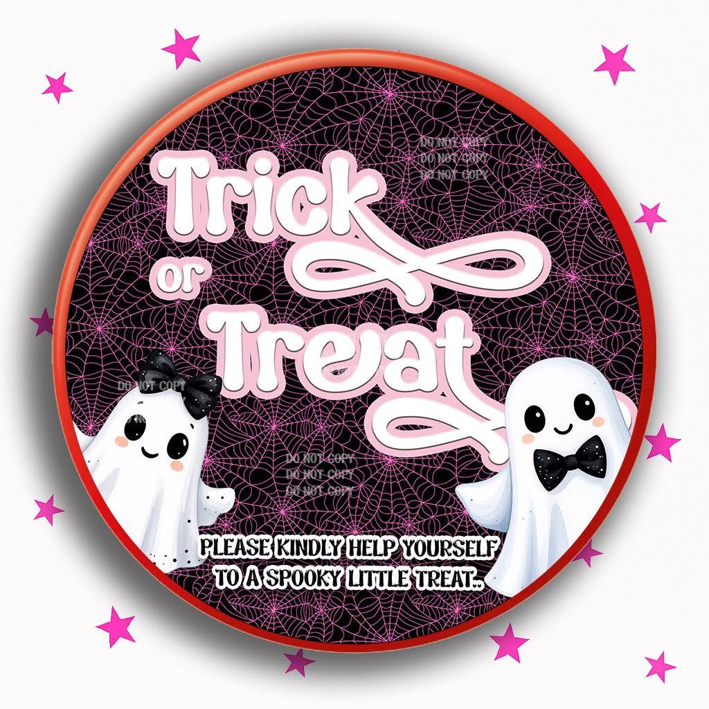 Halloween Sweet Tub Stickers