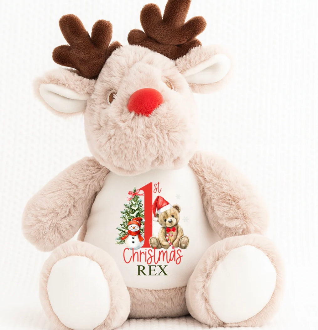 1st Christmas Reindeer