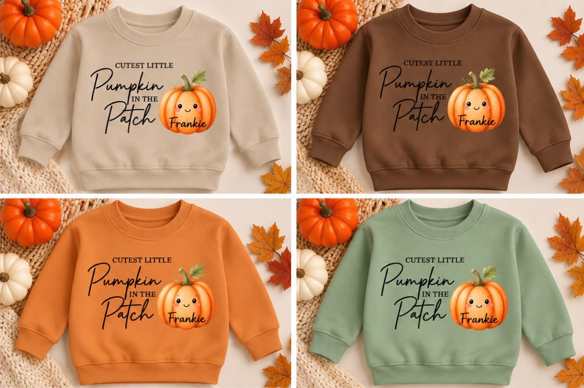 Cutest Little Pumpkin Halloween Jumper