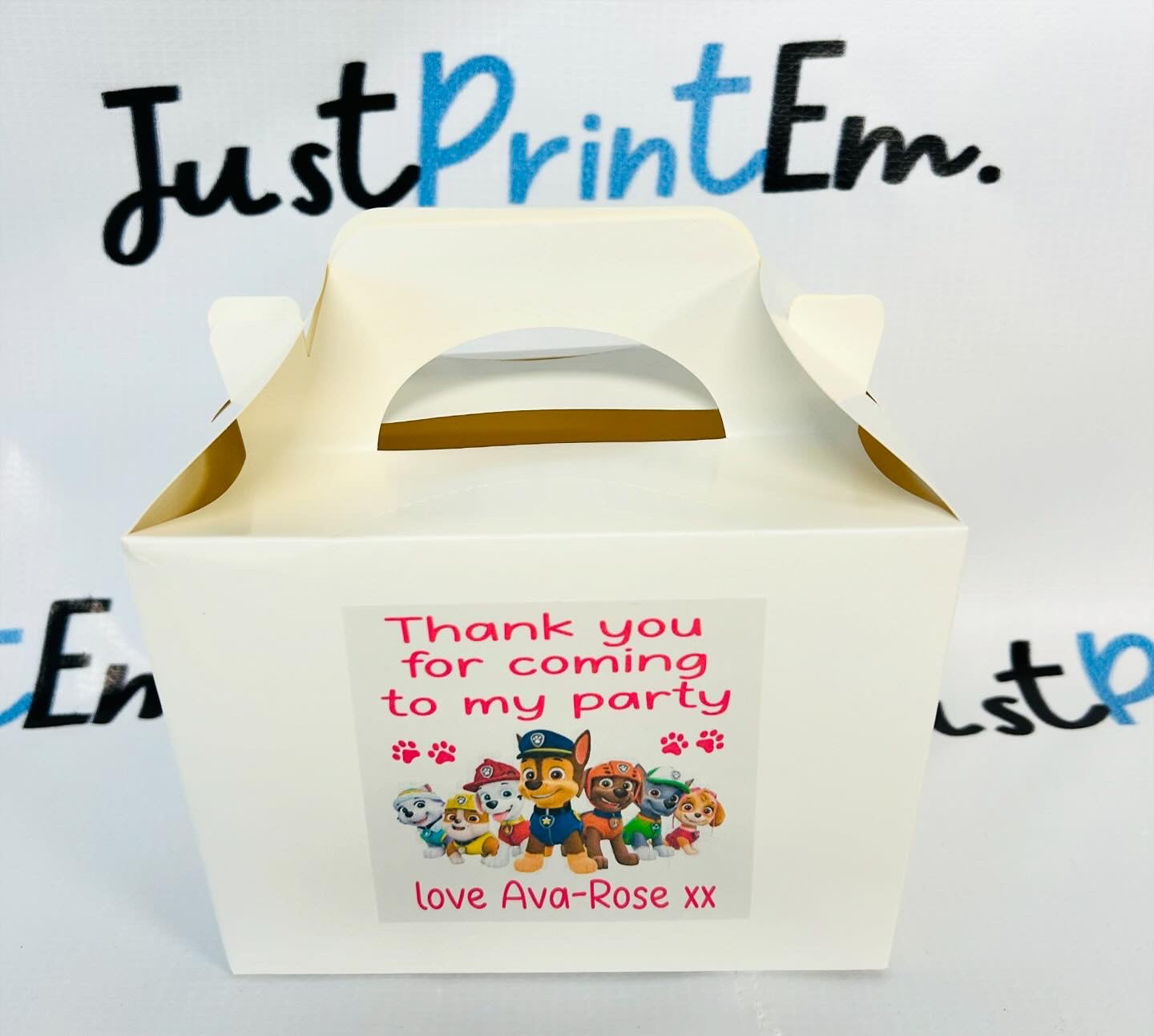 Personalised Party Boxes - 15pc