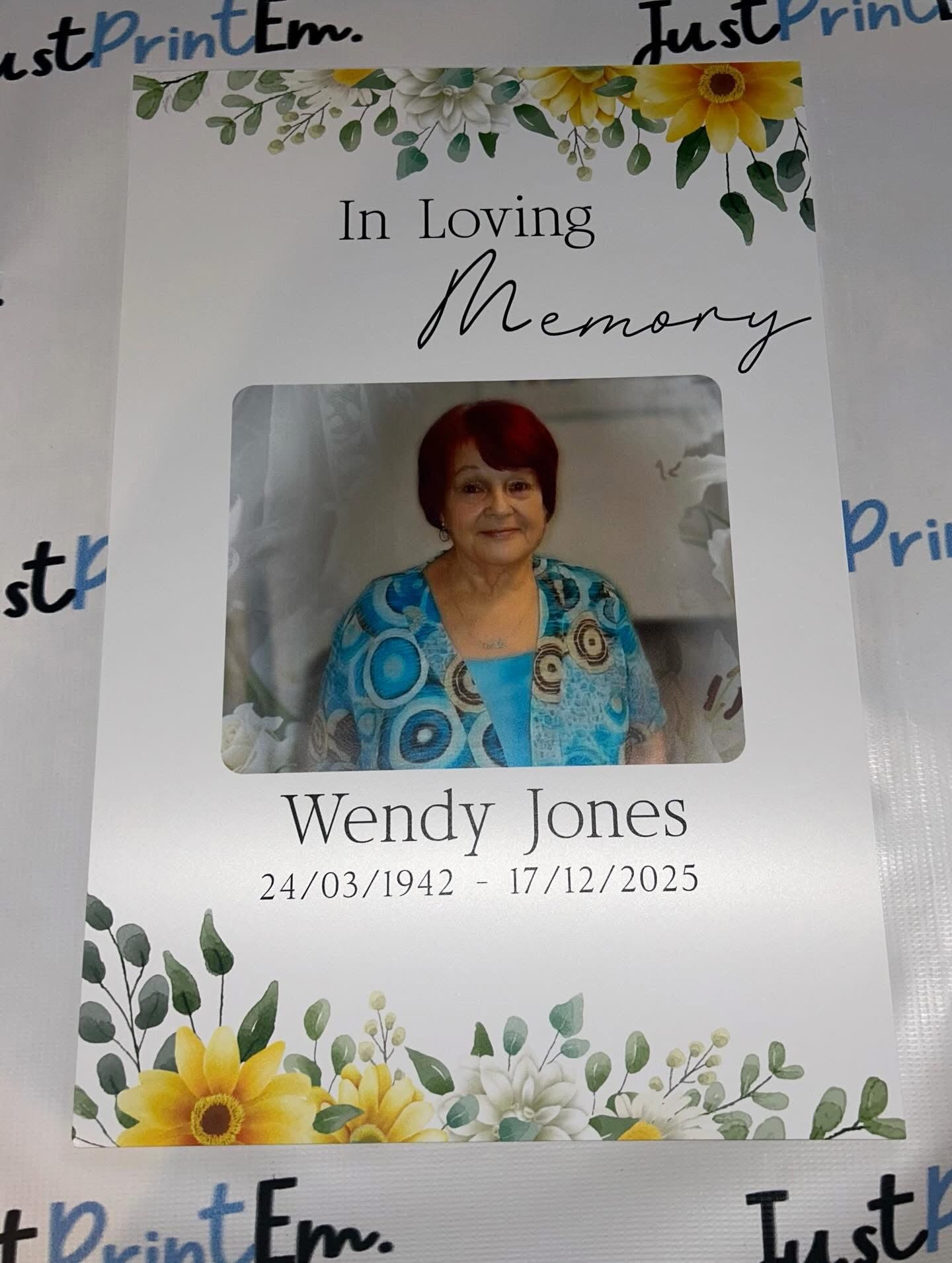 Memorial A2 Board