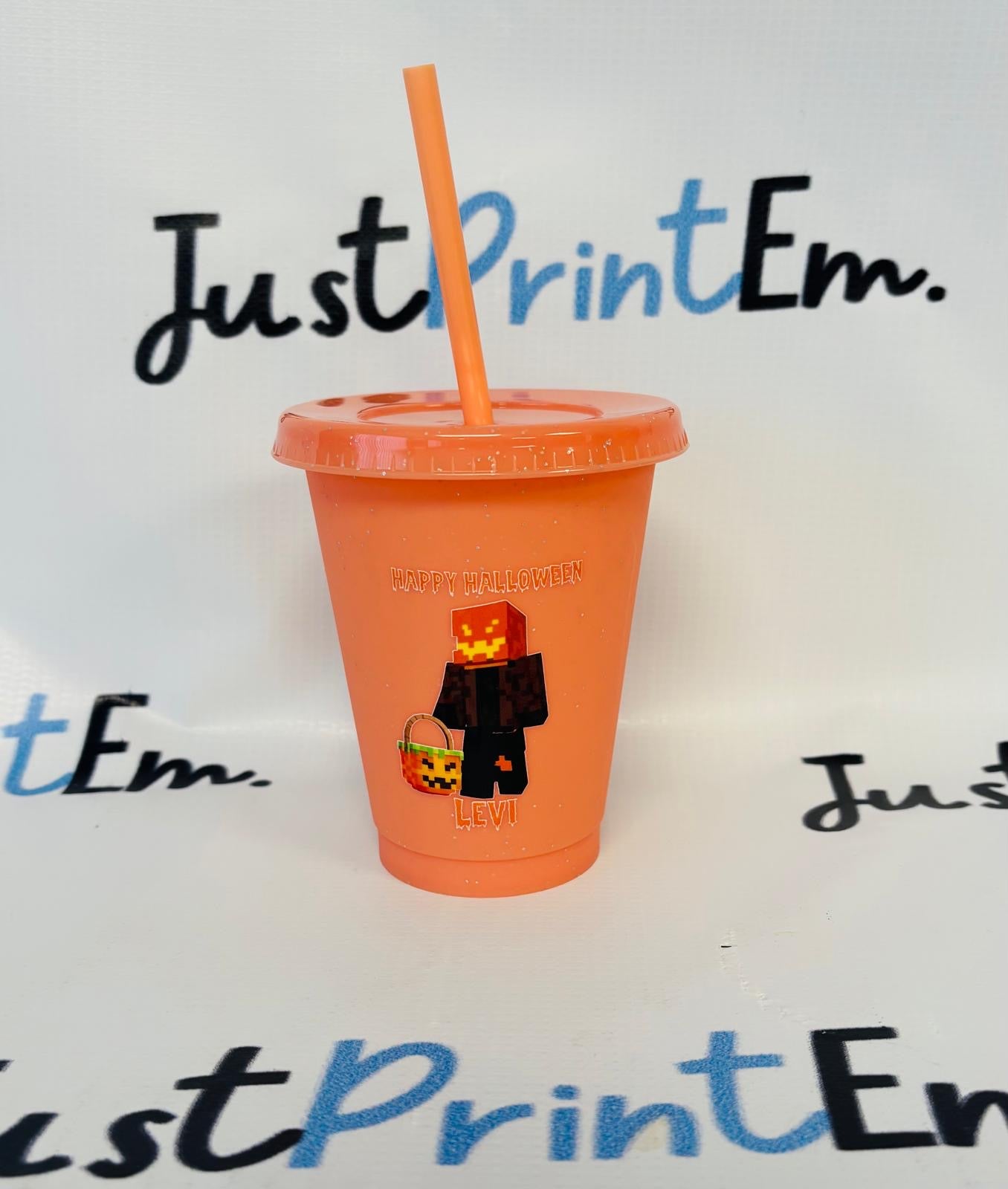 Mixed Design Halloween Cold Cup