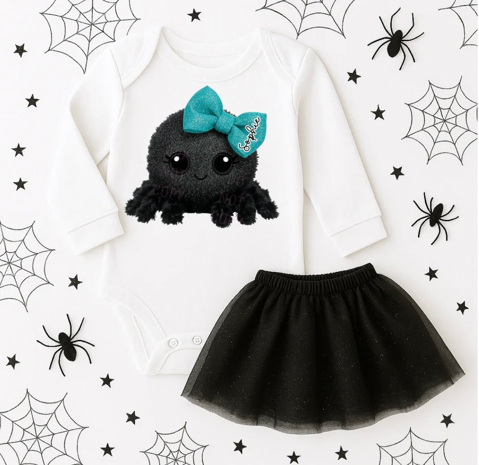 Spider - Vest - White T/Shirt - Long Sleeve Top - Jumper - Hoody- Tutu