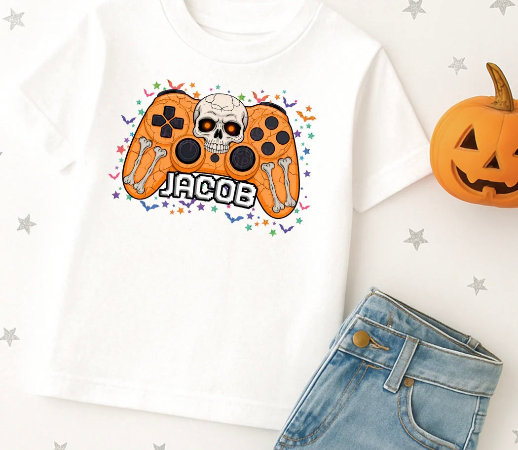 Gamer - White T/Shirt - Long Sleeve Top - Jumper - Hoody