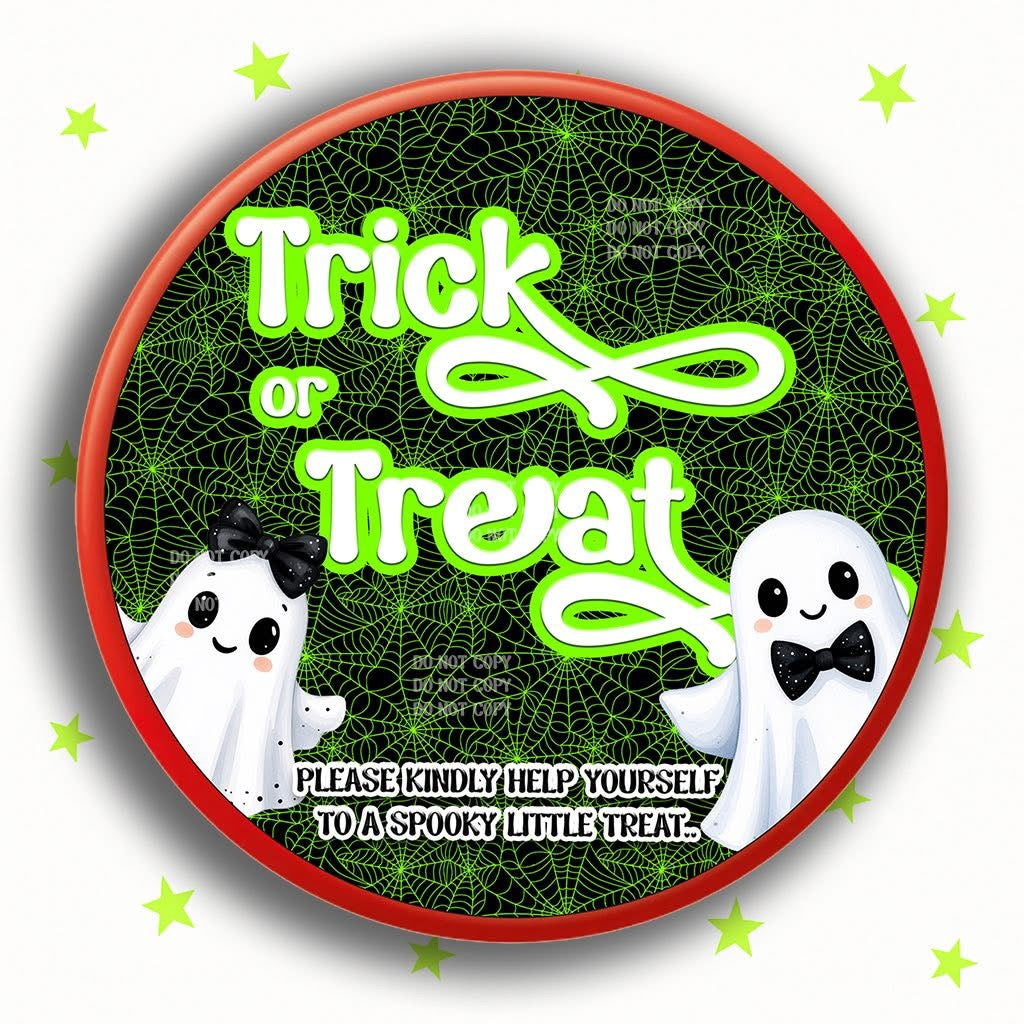 Halloween Sweet Tub Stickers