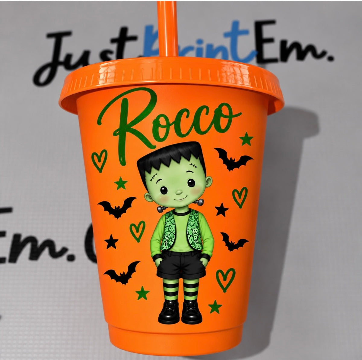 Halloween Frankenstein Cold Cup