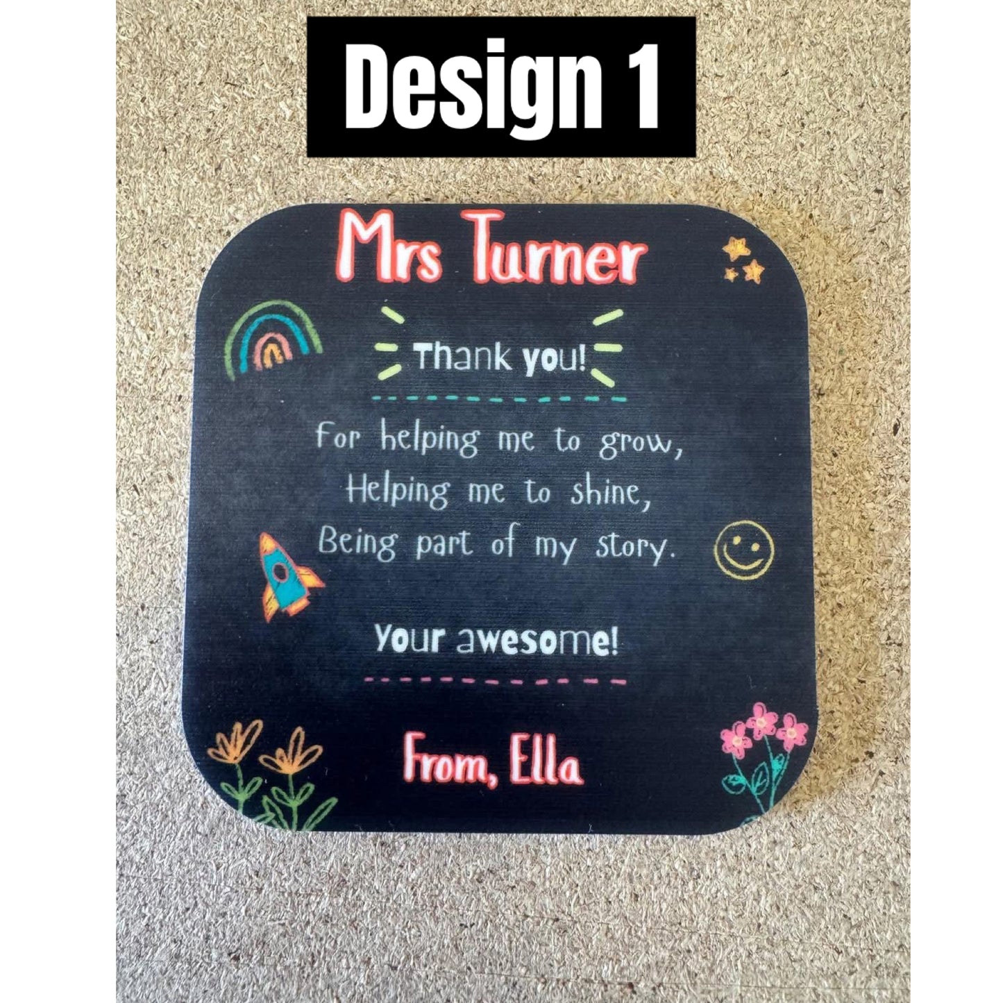 Teacher Coasters