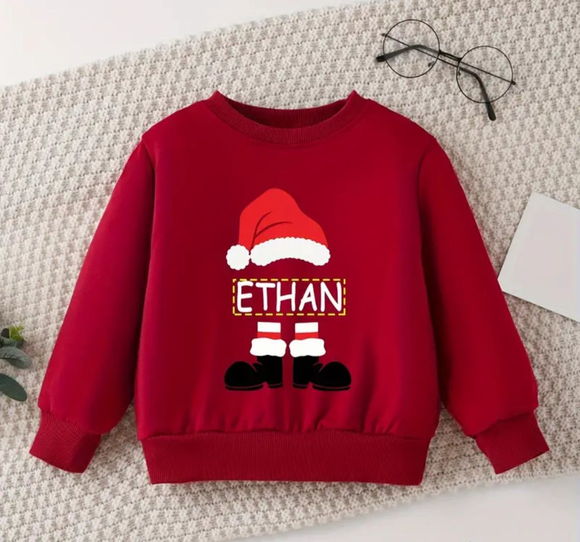Santa Children's Christmas Jumper