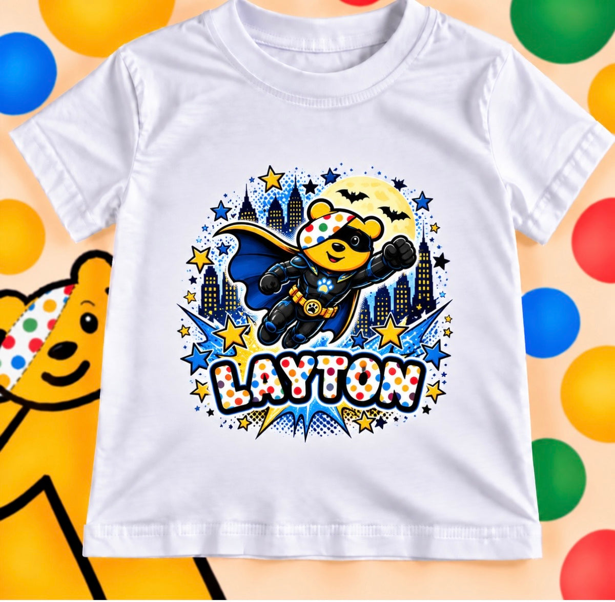 Children in Need Tops -Batman