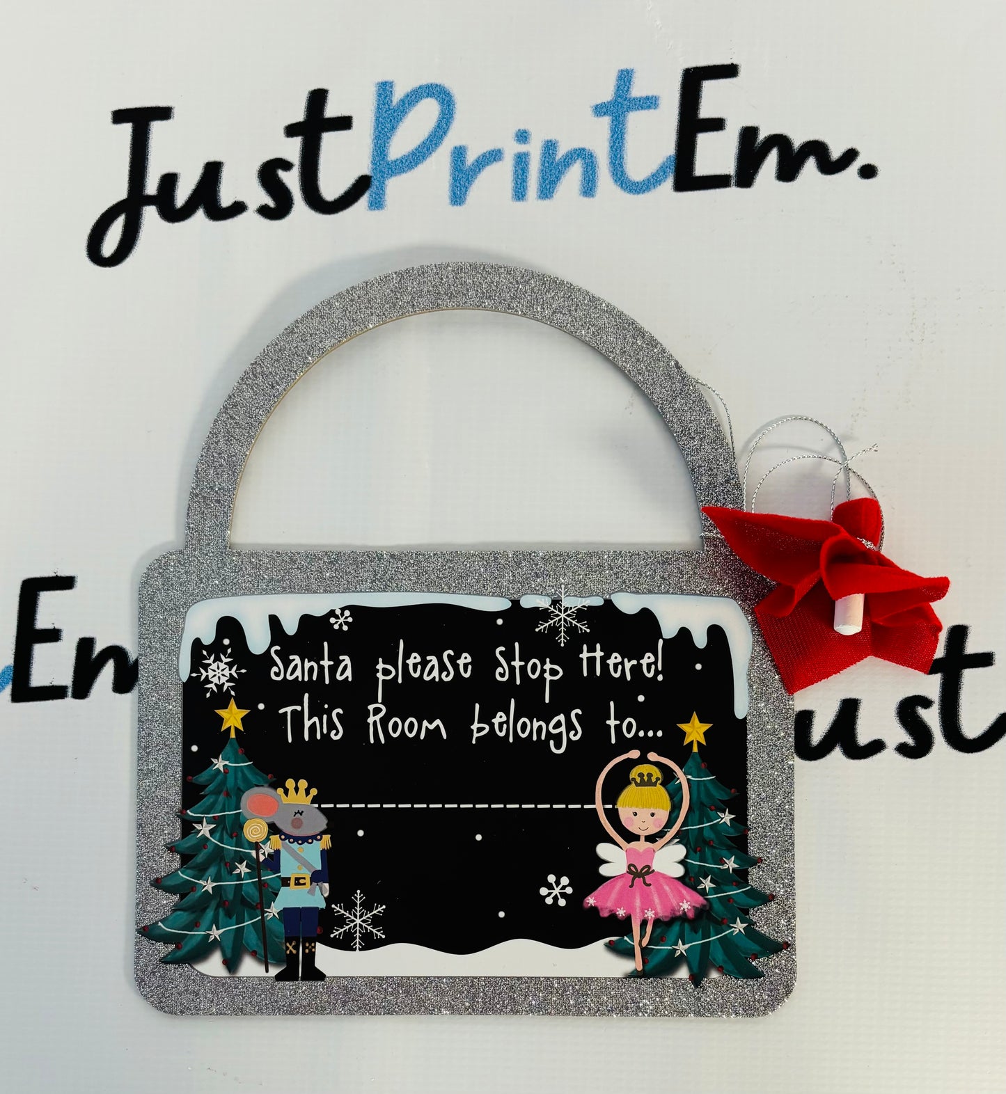Christmas - Hanging Door Sign