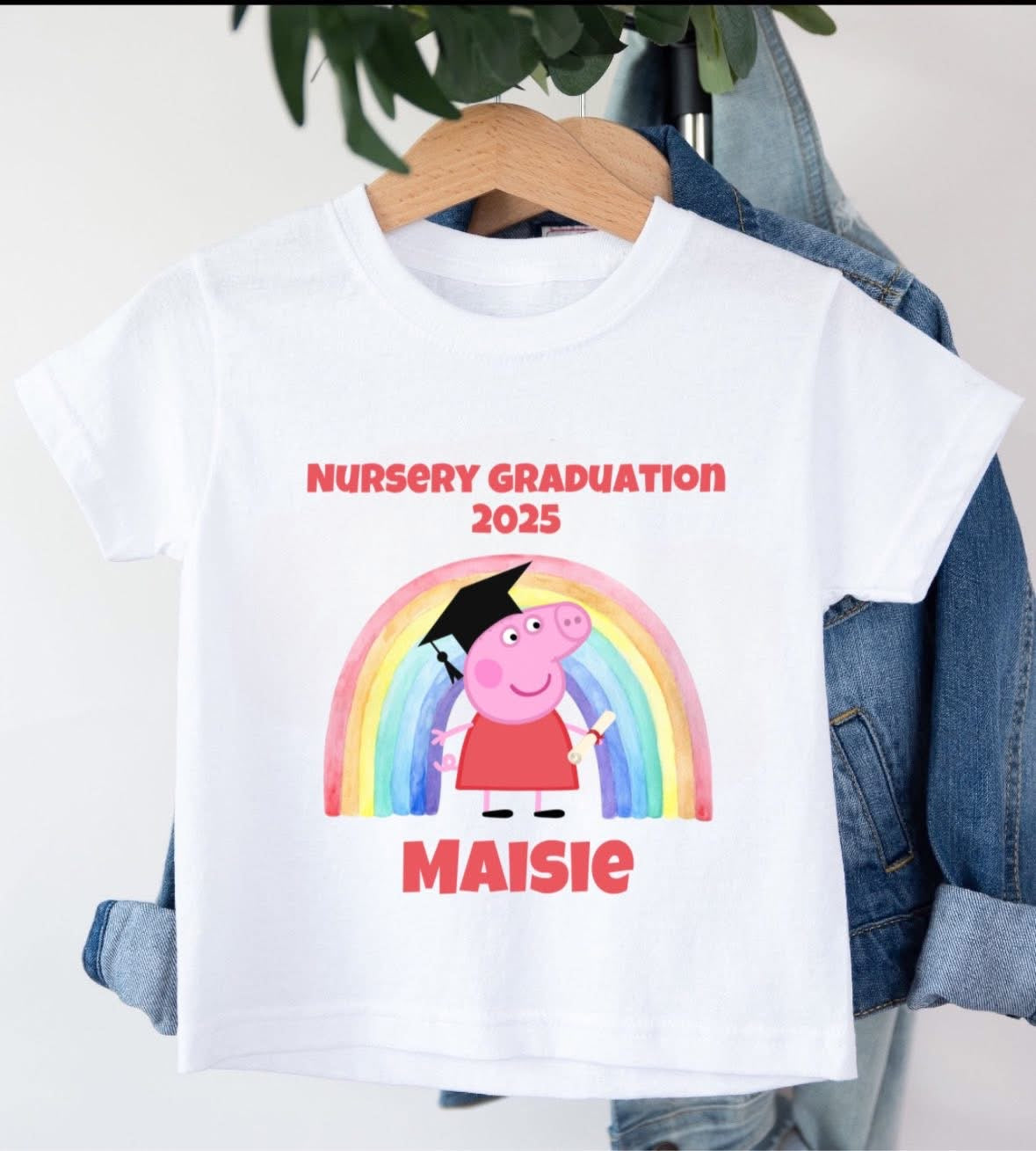 Peppa Pig Nursery Graduation T/Shirt