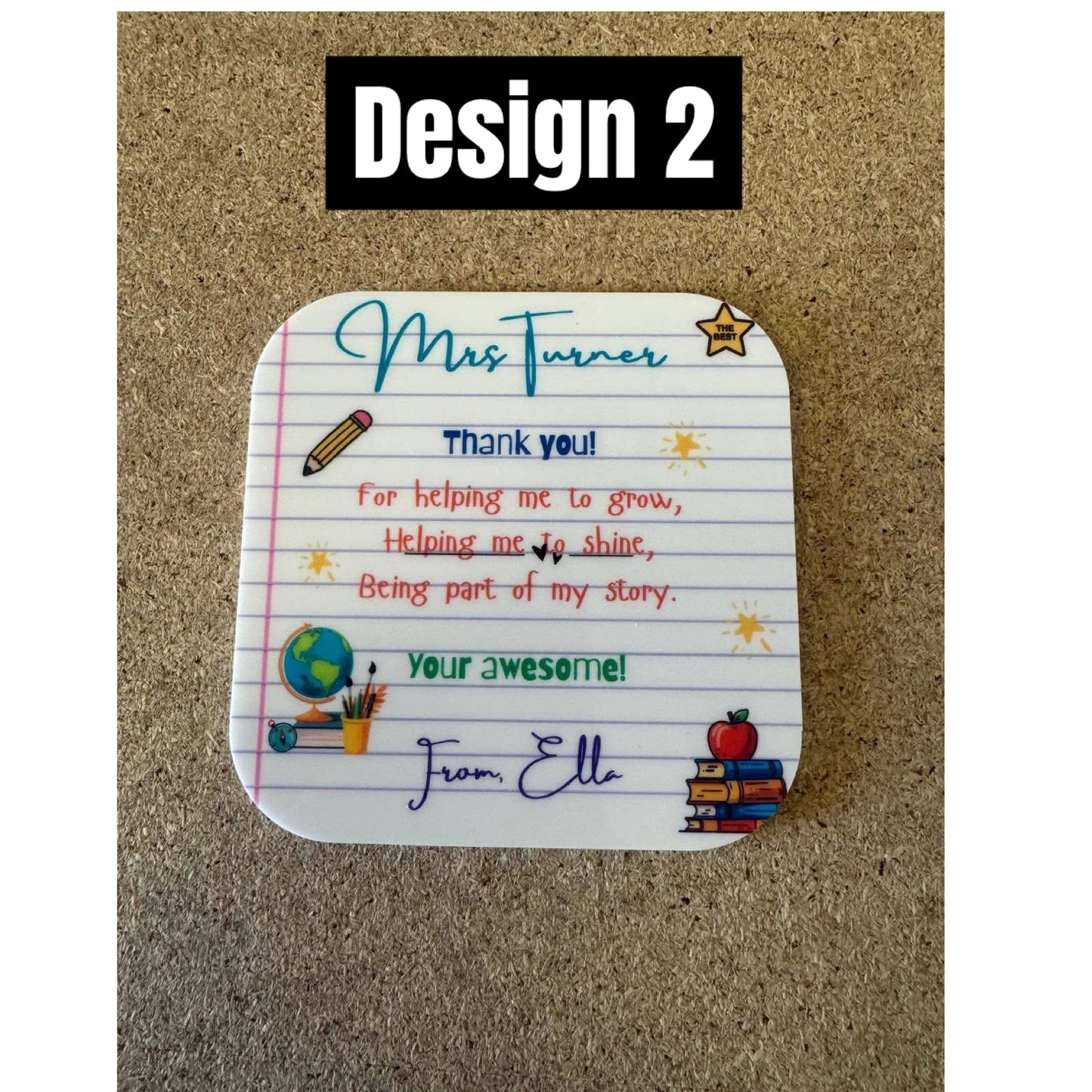 Teacher Coasters