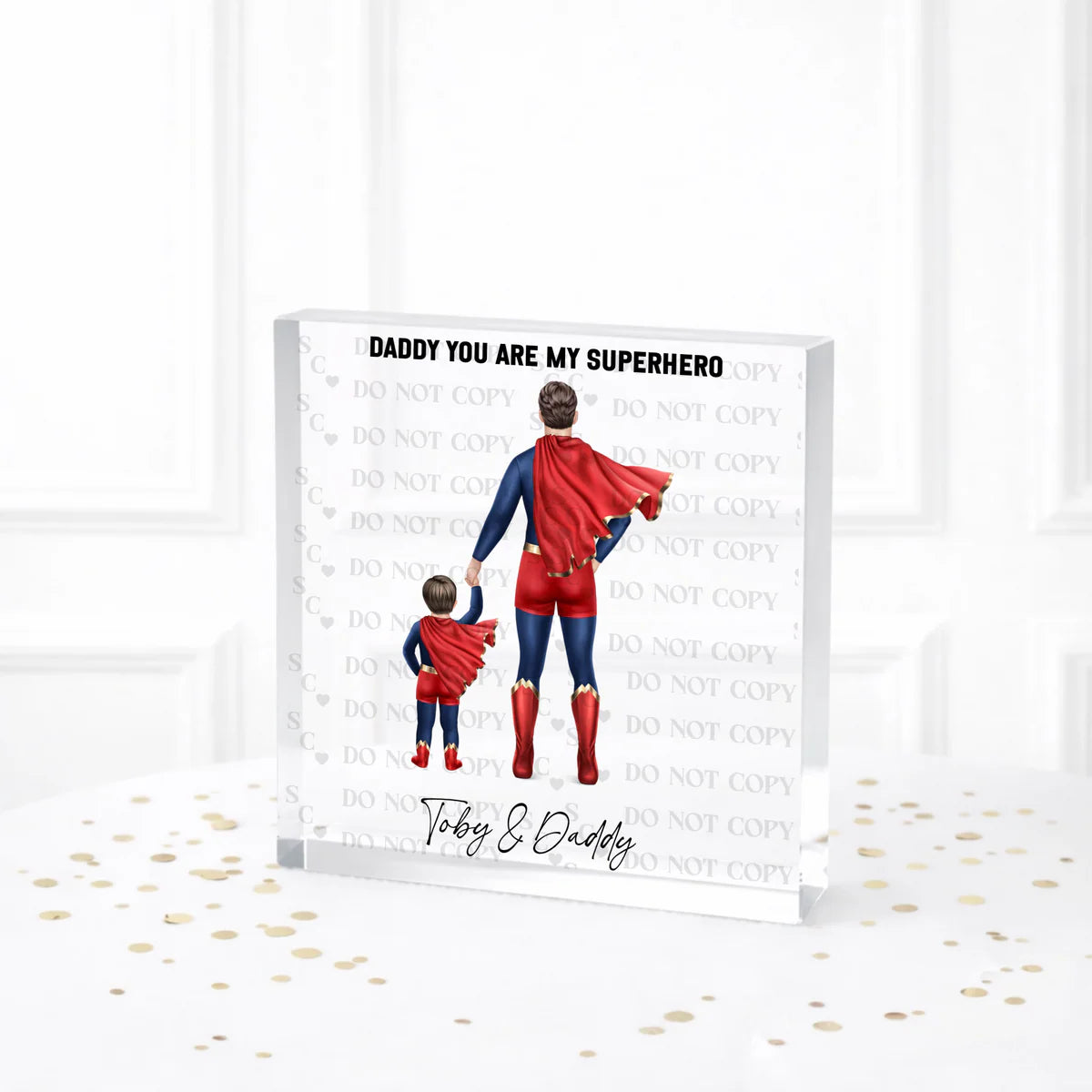 Superhero Plaque