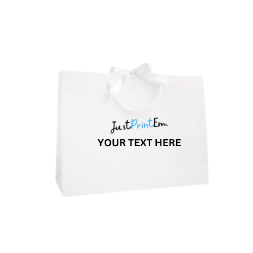 White Baby Gift Bag