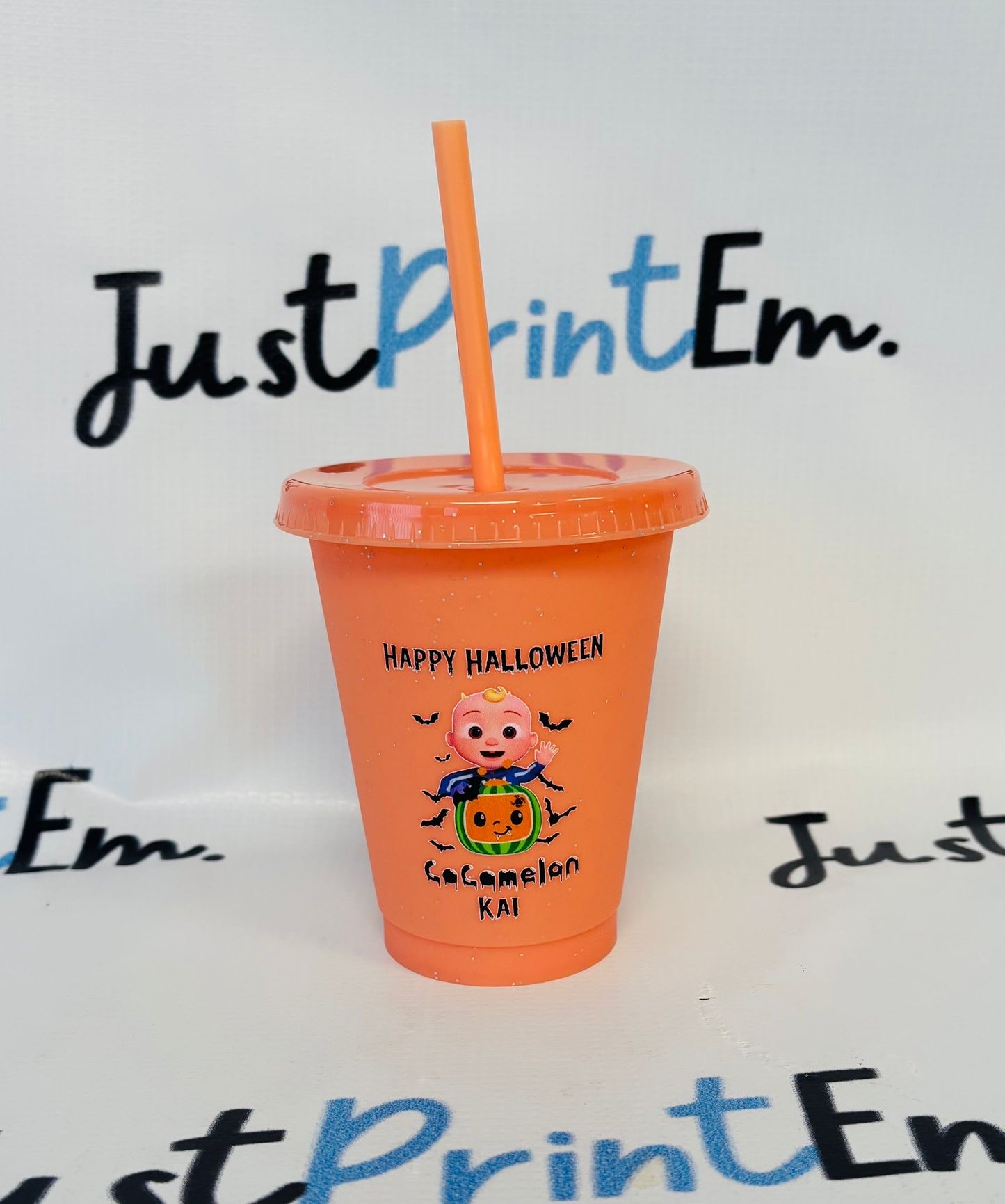 Mixed Design Halloween Cold Cup