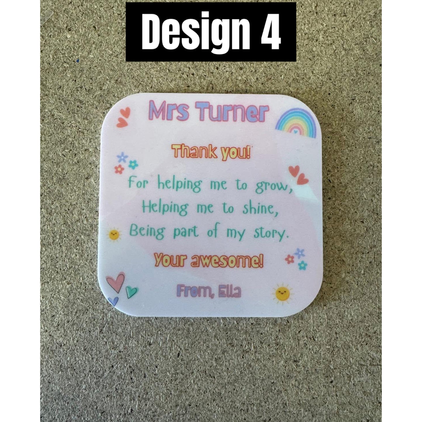 Teacher Coasters