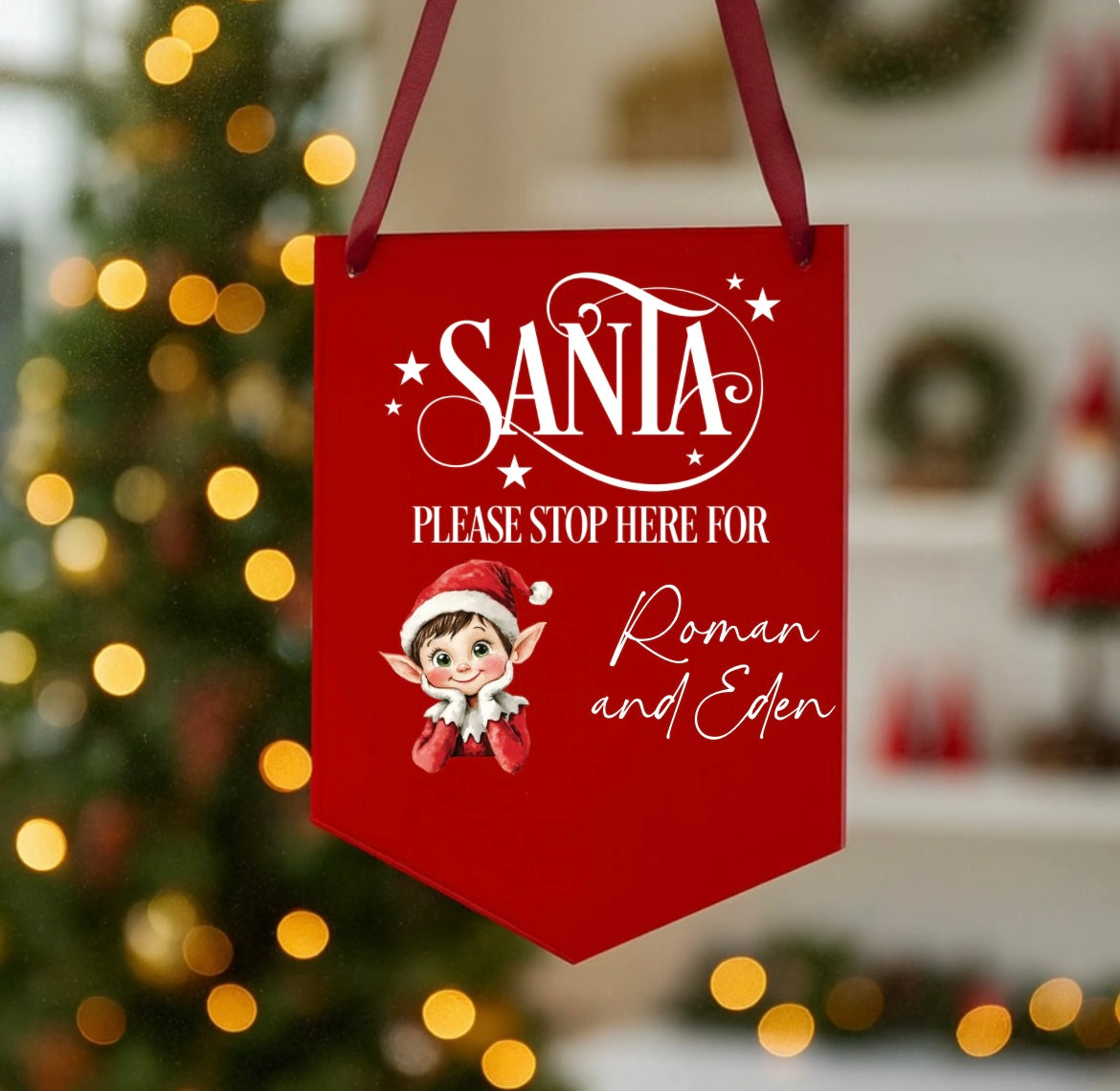 Christmas Hanging Plaque