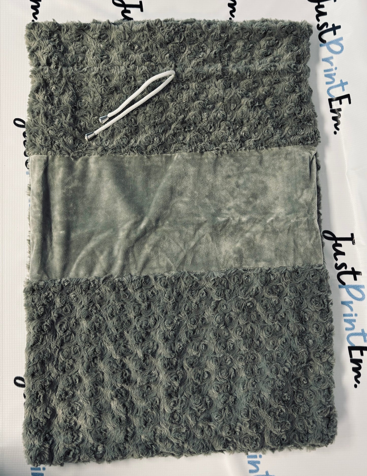 Christmas - Grey velvet Sack