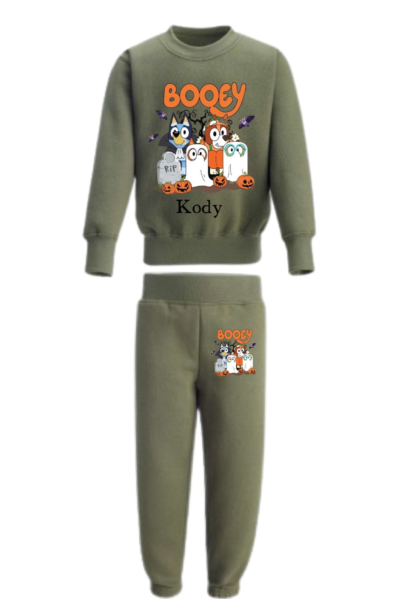 Halloween Bluey Tracksuit