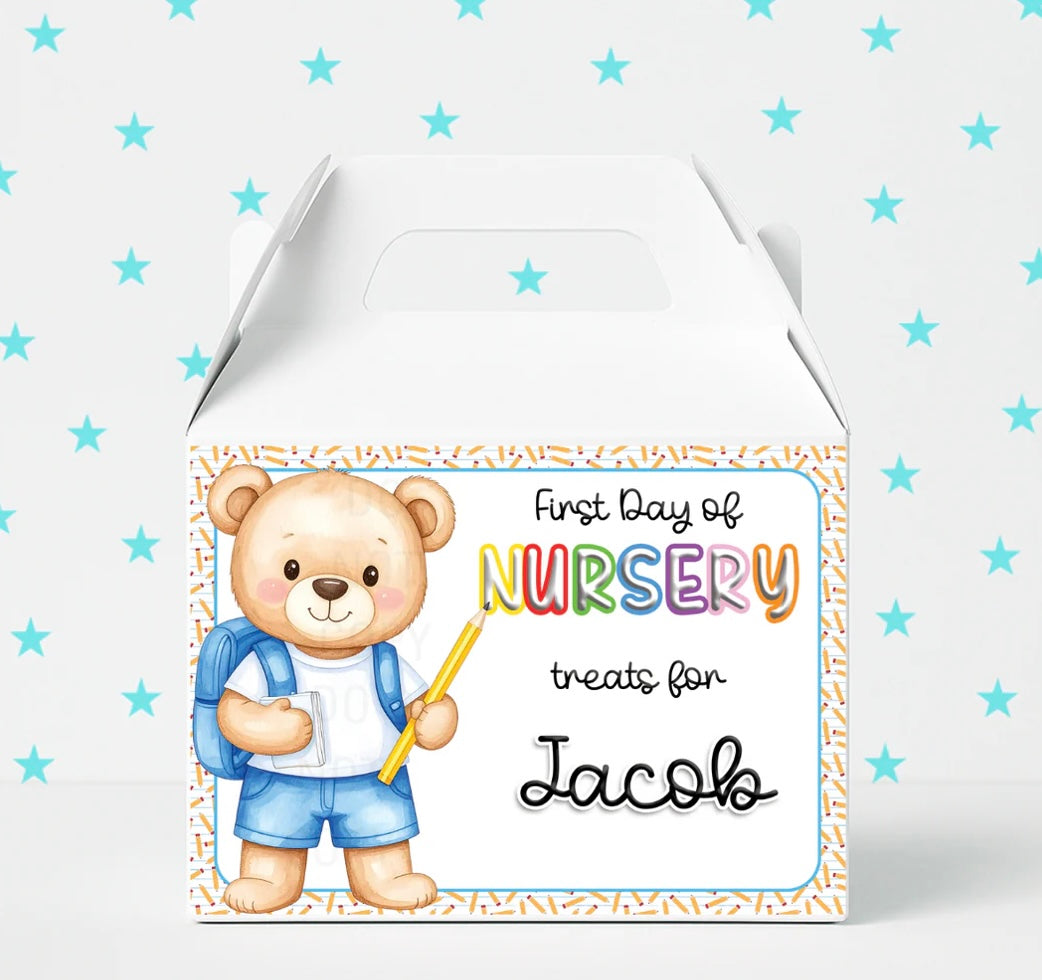 First Day at Nursery Treat Box