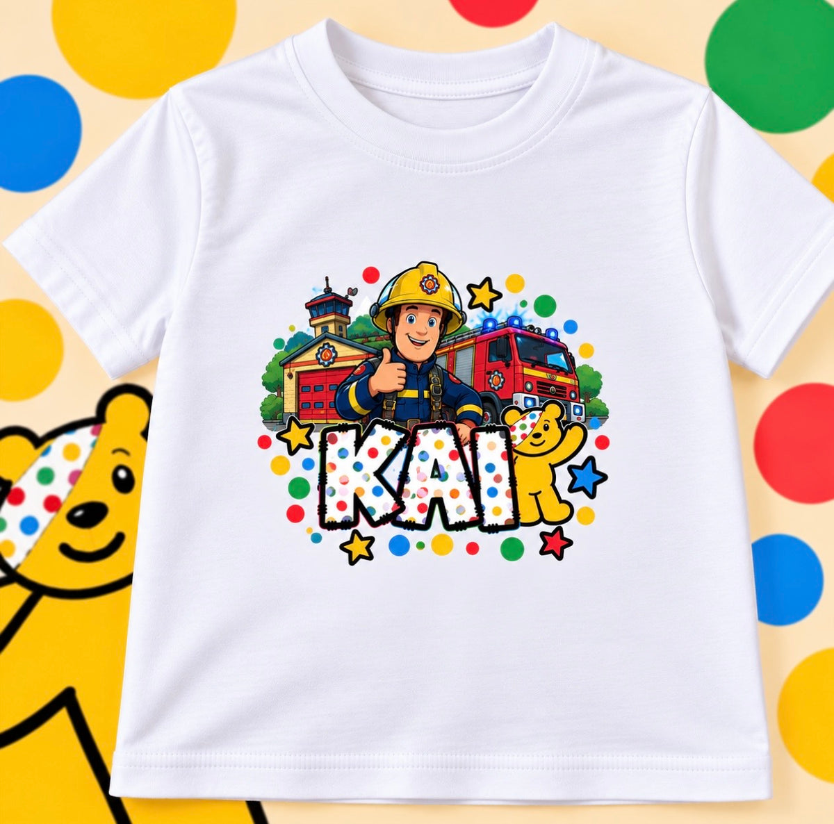 Children in Need Tops - Fireman Sam
