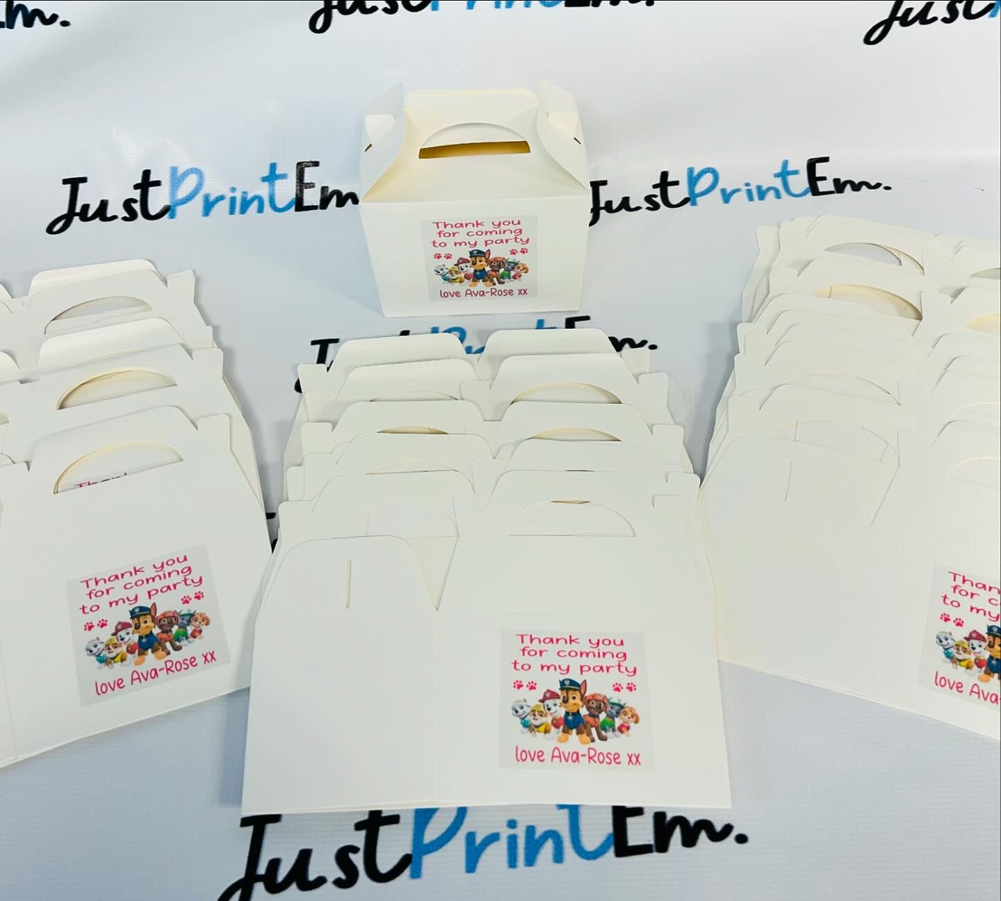 Personalised Party Boxes - 15pc