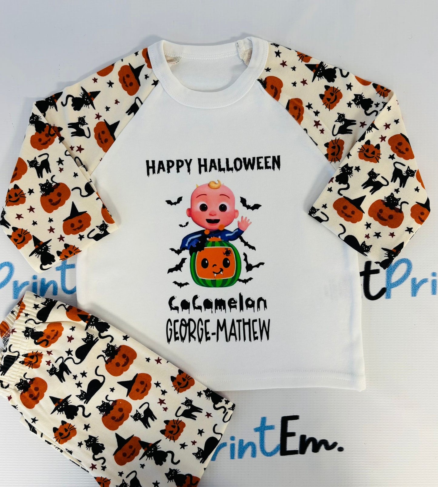 Cocomelon Halloween Pjs