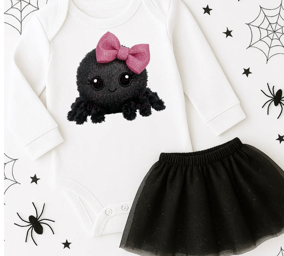 Spider - Vest - White T/Shirt - Long Sleeve Top - Jumper - Hoody- Tutu