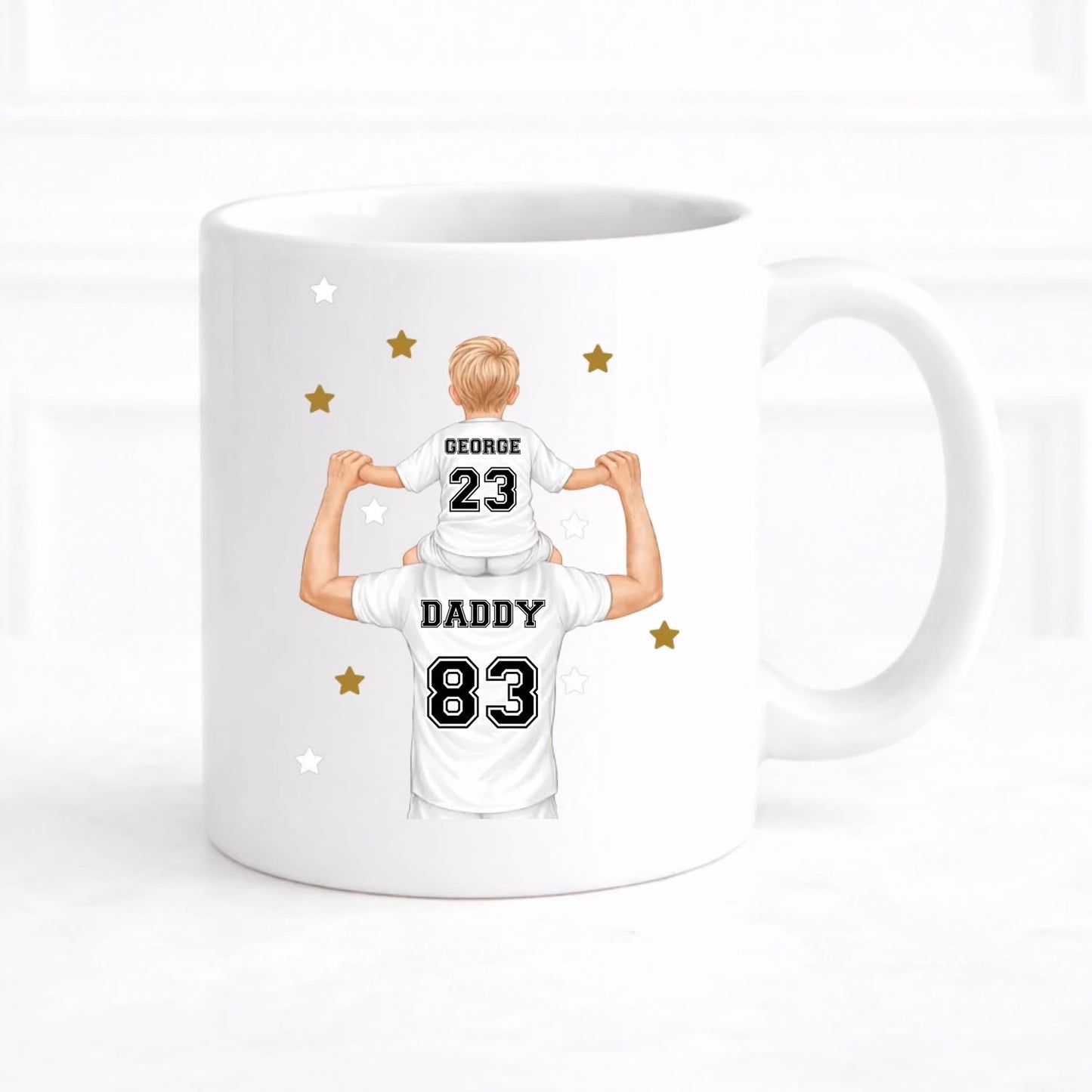 Father’s Day Football Mug