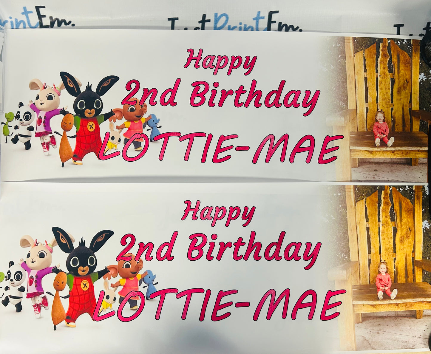 Personalised Birthday Banners