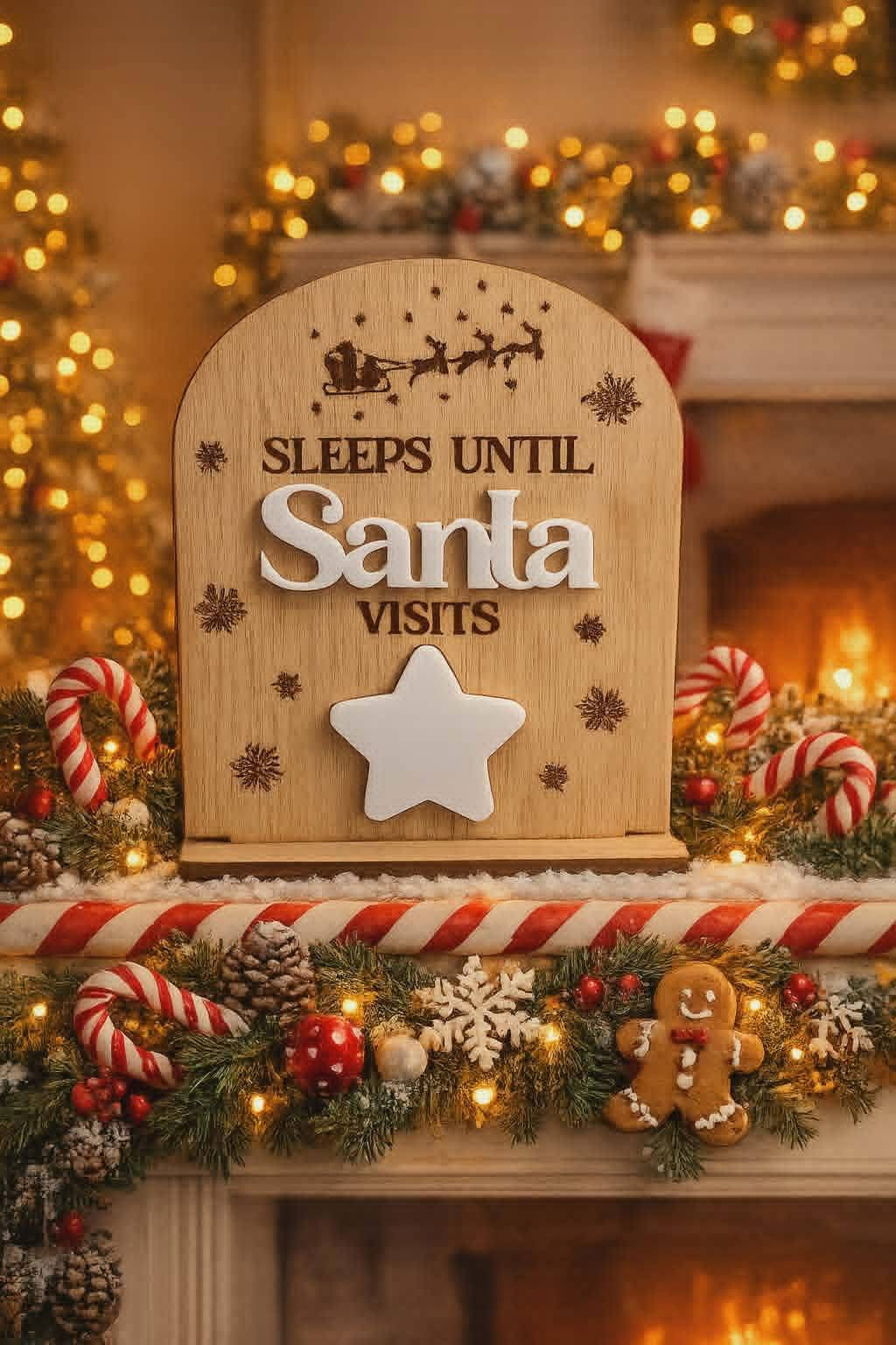 Santa Sleeps Count Down