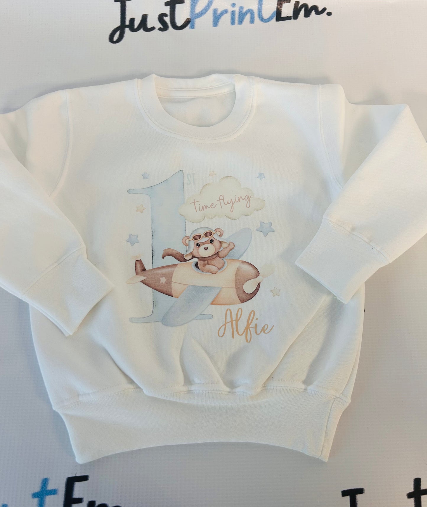 First Time Flyer Long Sleeved Jumpers