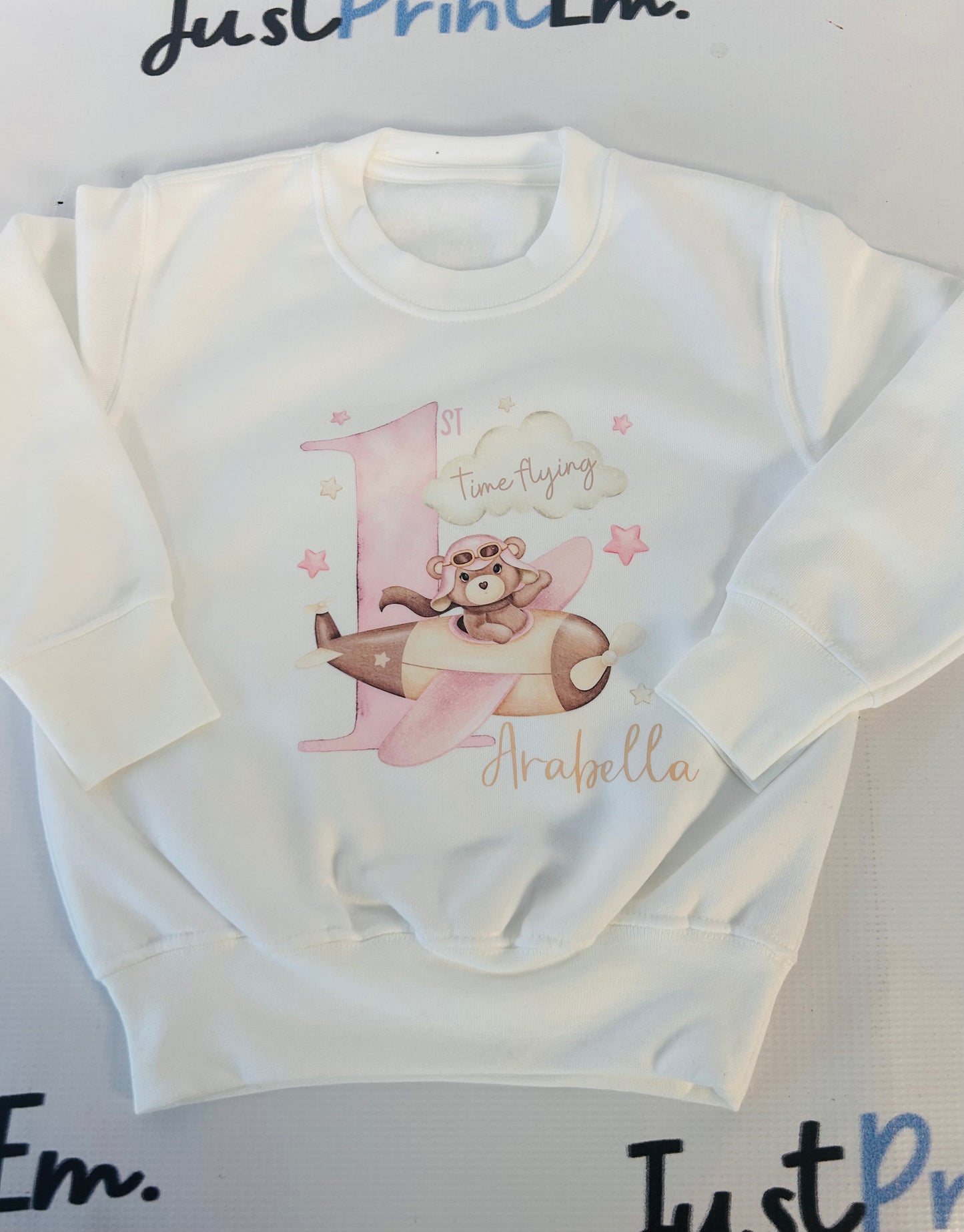 First Time Flyer Long Sleeved Jumpers