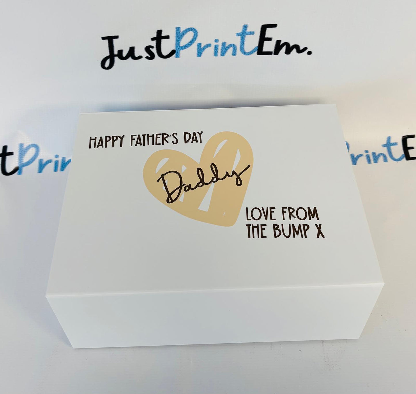 Father's Day - Heart Gift / Memory Box