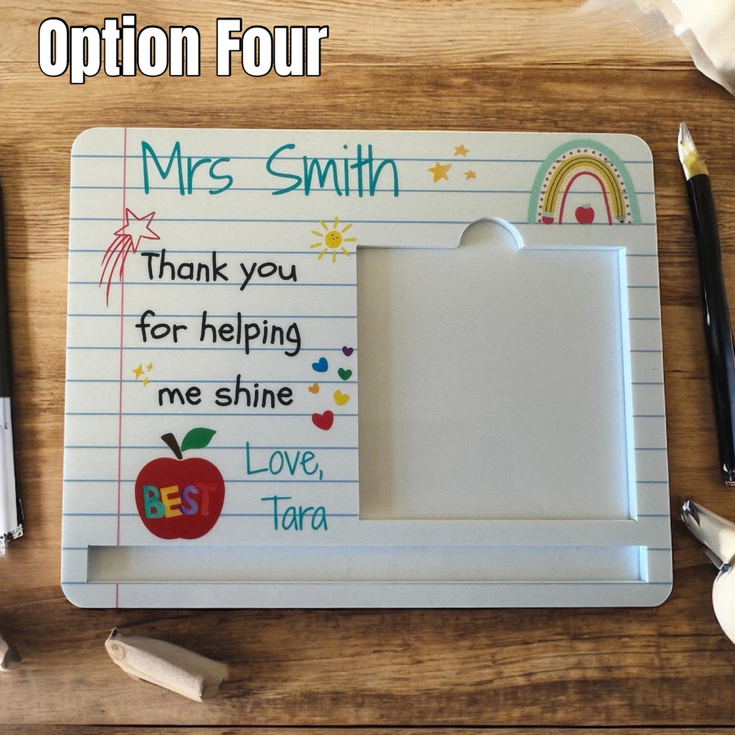 Teacher Post-it-Notes & Pen Holder