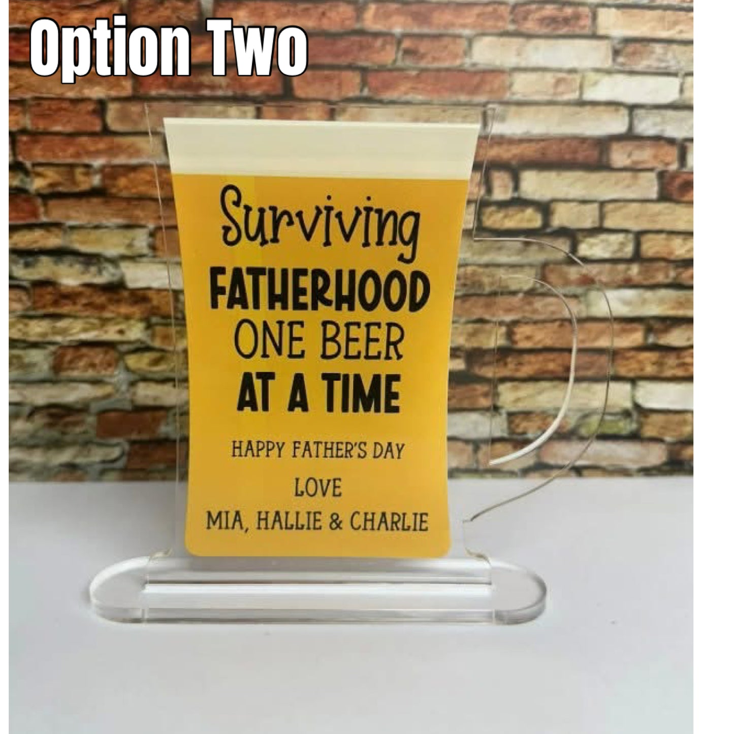 Acrylic Beer Signs